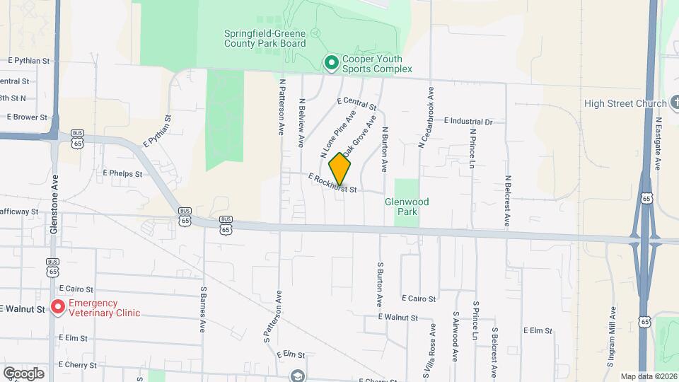 531-B N Oak Grv Map and Location Details