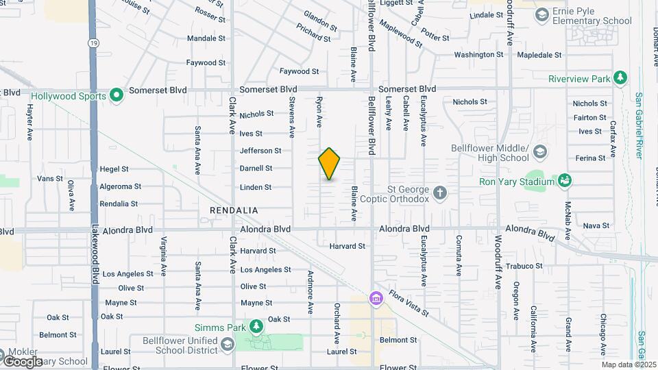 15564 Ryon Ave Map and Location Details