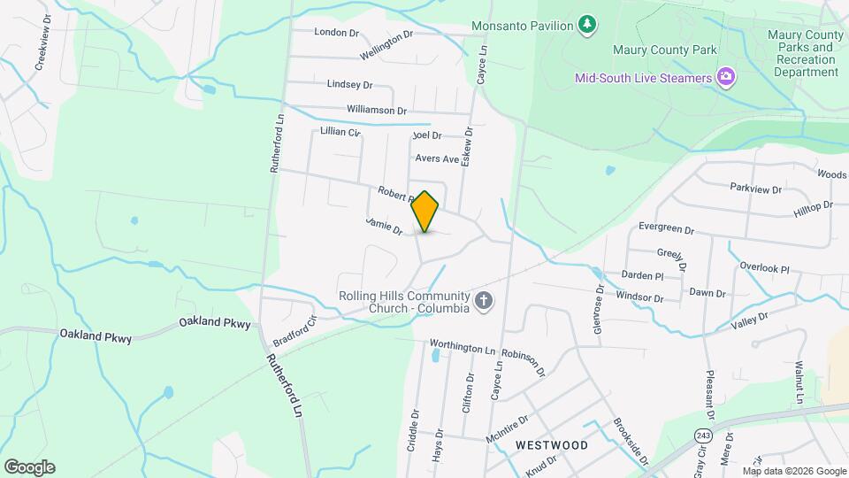 1700 Jamie Dr Map and Location Details