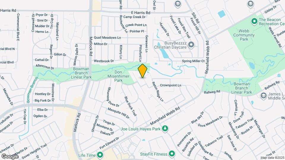 7812 Roswell Ct Mapa y Detalles de la Ubicación