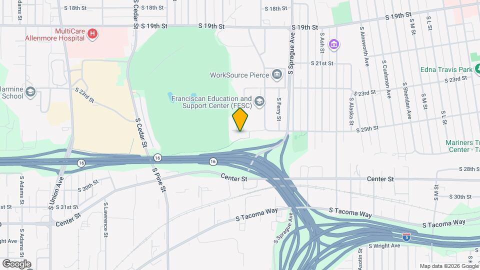 2322 S 25th St Map and Location Details