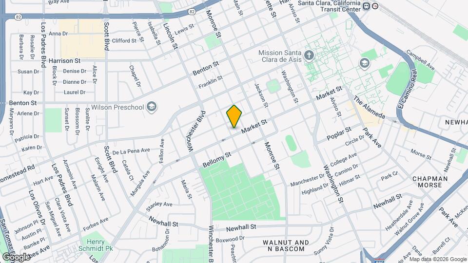 1485 Market St Mapa y Detalles de la Ubicación