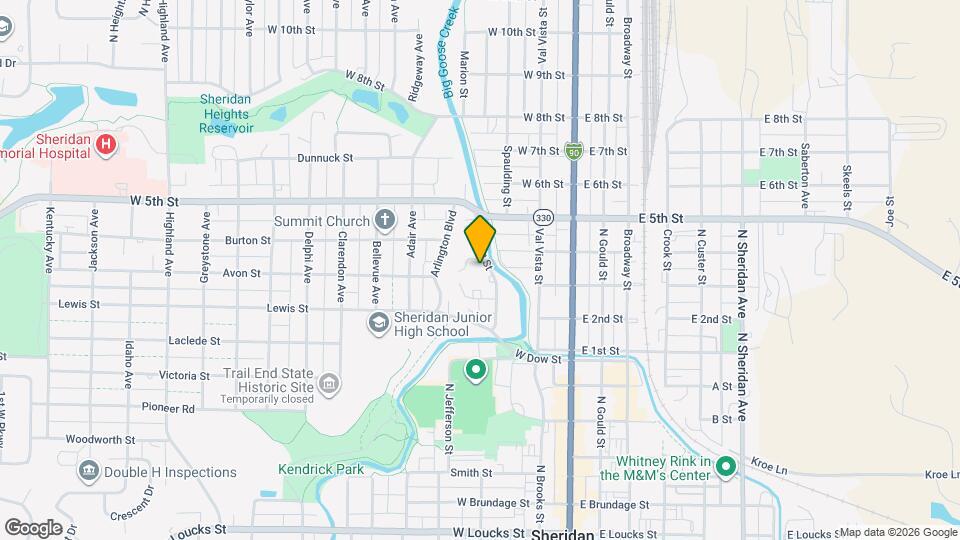 726 Marion St Mapa y Detalles de la Ubicación