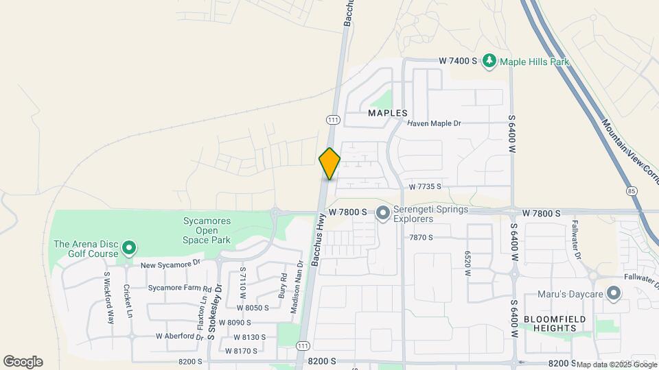 7728 New Snowbell Ln Map and Location Details