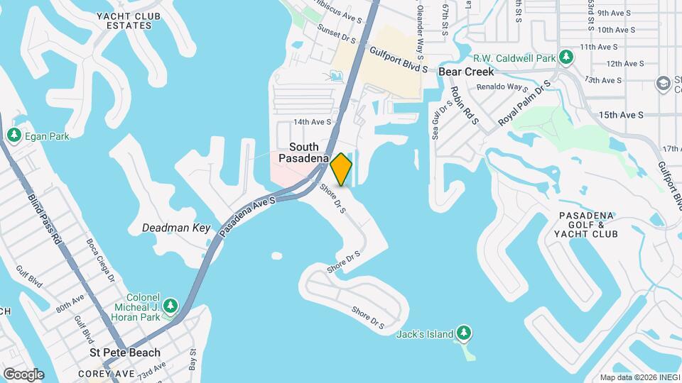 1819 Shore Dr S Map and Location Details