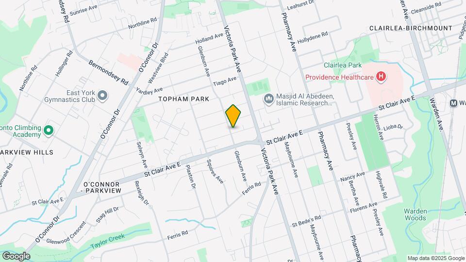 33 Glenburn Ave Map and Location Details