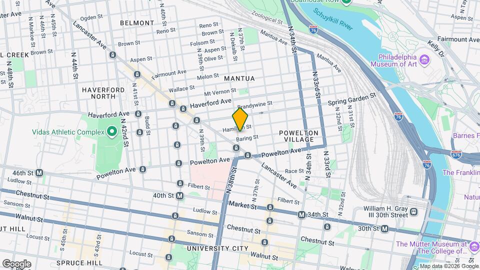 3727 Baring St, Unit A Map and Location Details