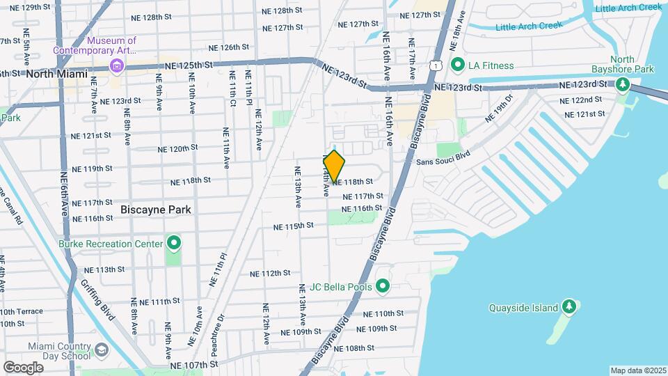 1412 NE 118th St Mapa y Detalles de la Ubicación