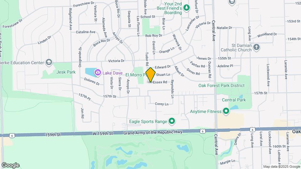 5935 Essex Rd Map and Location Details