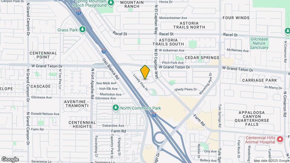 8832 W Pine Pitch Dr Map and Location Details