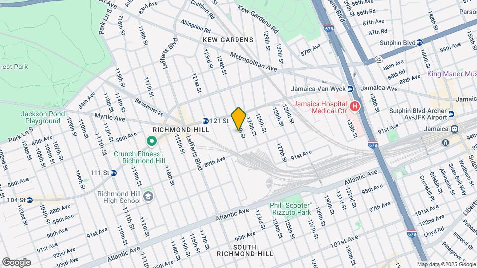 8744 124th St, Unit 1 Map and Location Details