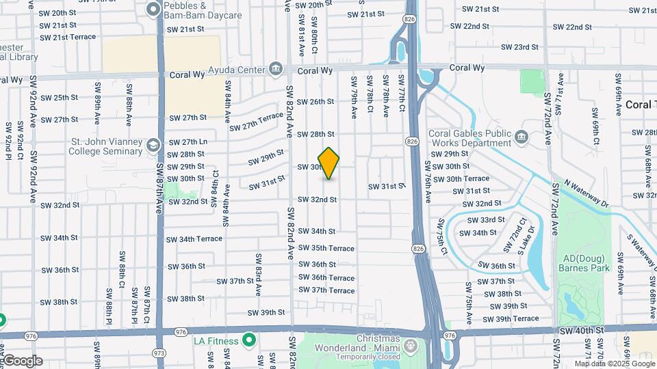 3101 SW 80th Ave Map and Location Details