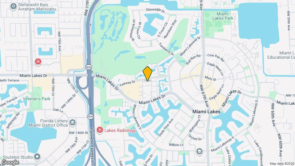 7170 Fairway Dr Map and Location Details