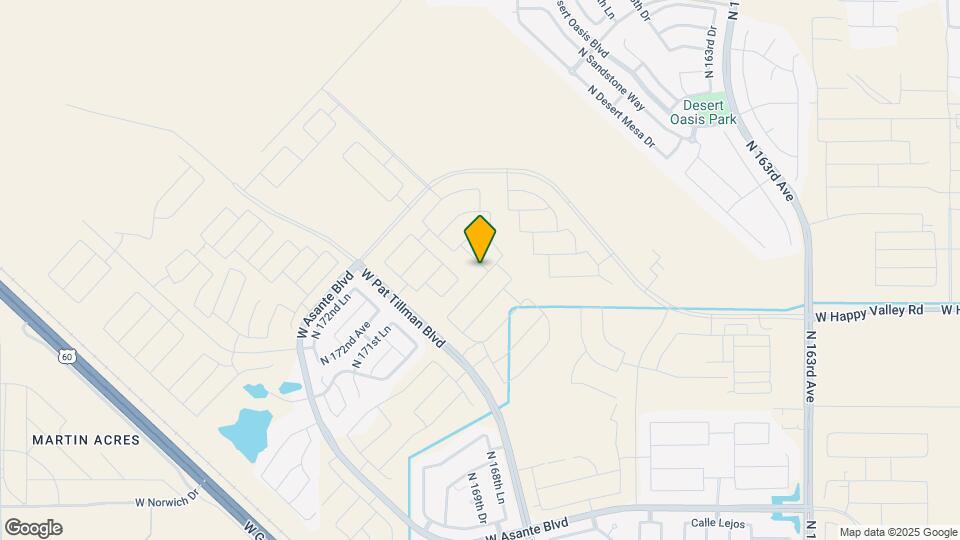 25128 N 171st Ave Map and Location Details