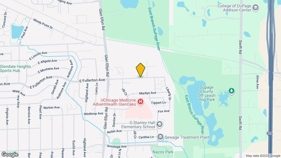 685 E Fullerton Ave Map and Location Details