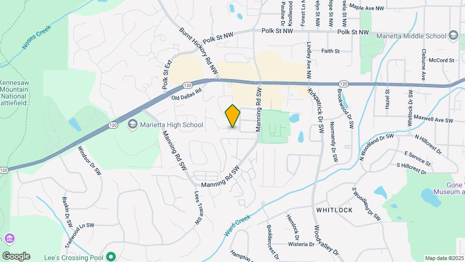 901 Westland Dr SW Map and Location Details