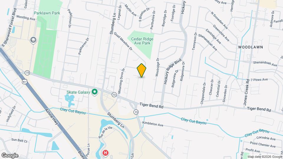 6327 Quin Dr, Unit Apartment B Map and Location Details