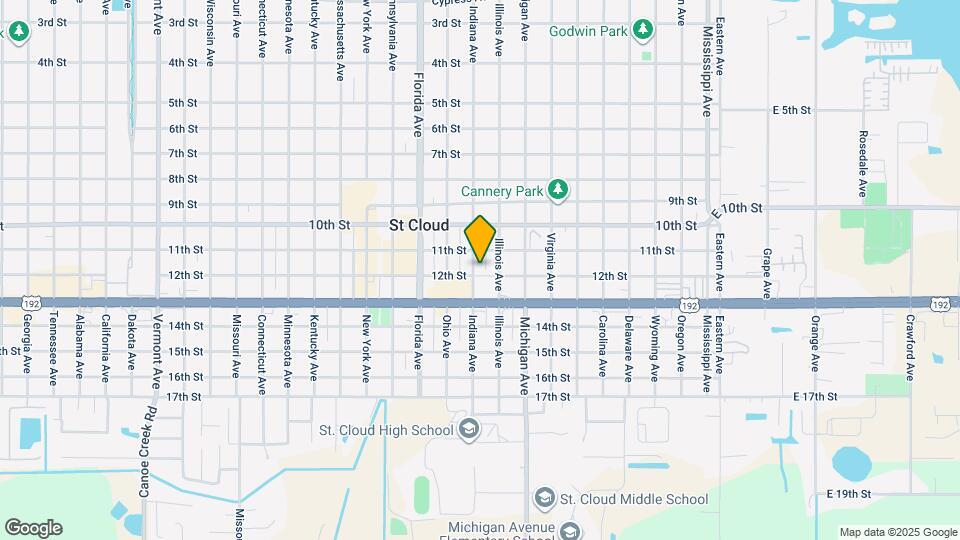 1133 Indiana Ave Map and Location Details