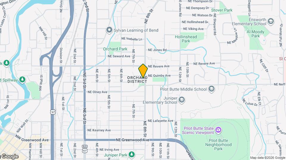 1609 NE 8th St Map and Location Details