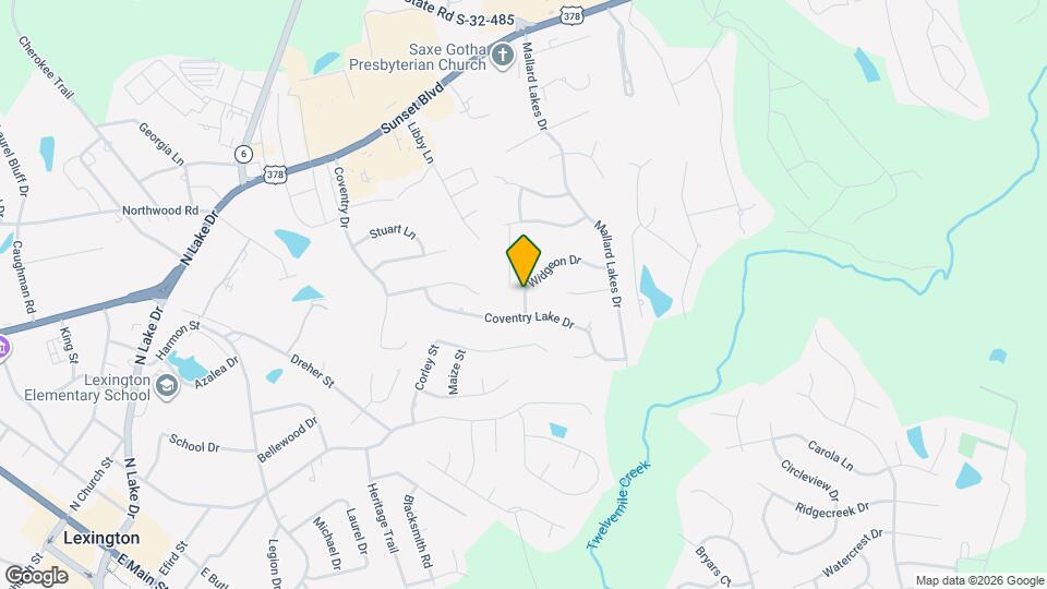 160 Widgeon Dr Map and Location Details