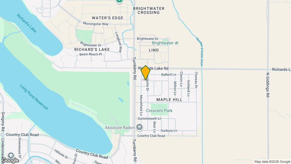 2615 Forecastle Dr Map and Location Details