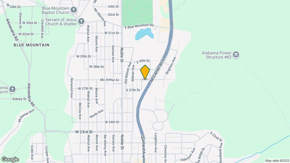 210 E 28th St Map and Location Details