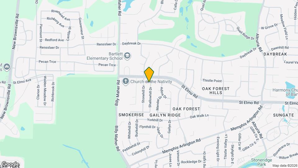 6075 N Shallowhill Dr Map and Location Details