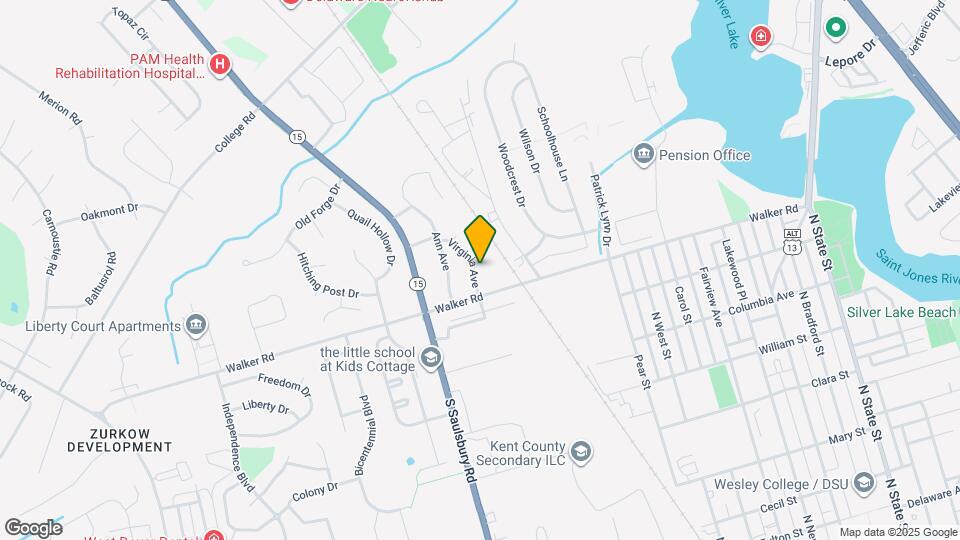 23 Virginia Ave Map and Location Details