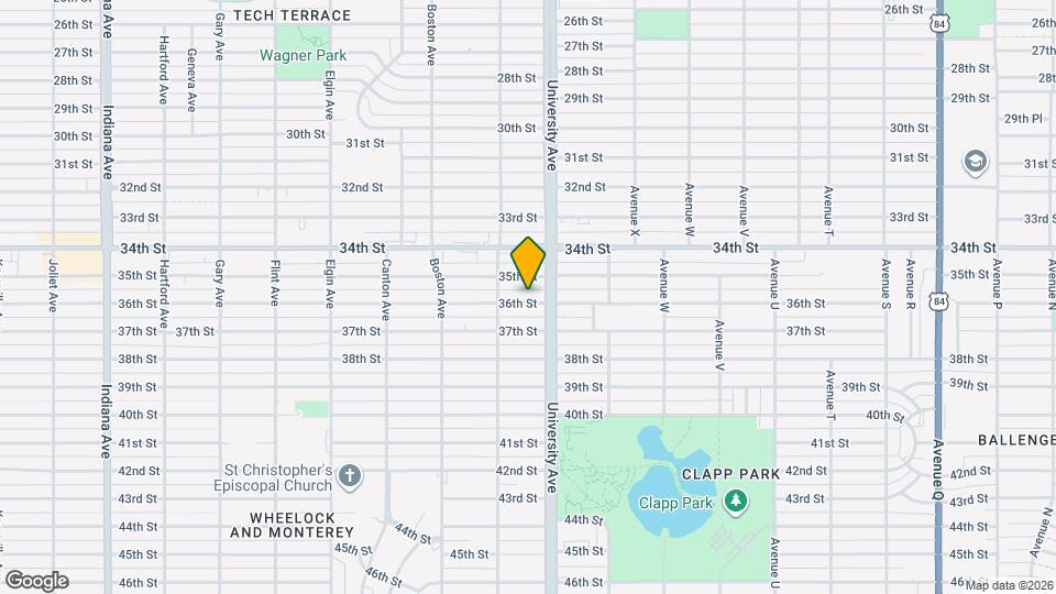 2510 36th St Map and Location Details