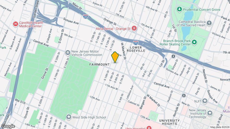 71 S 9th St, Unit 3 Map and Location Details