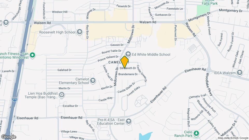 5618 Sir Gareth Dr Mapa y Detalles de la Ubicación