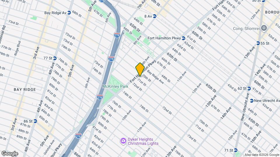 929 71st St Mapa y Detalles de la Ubicación