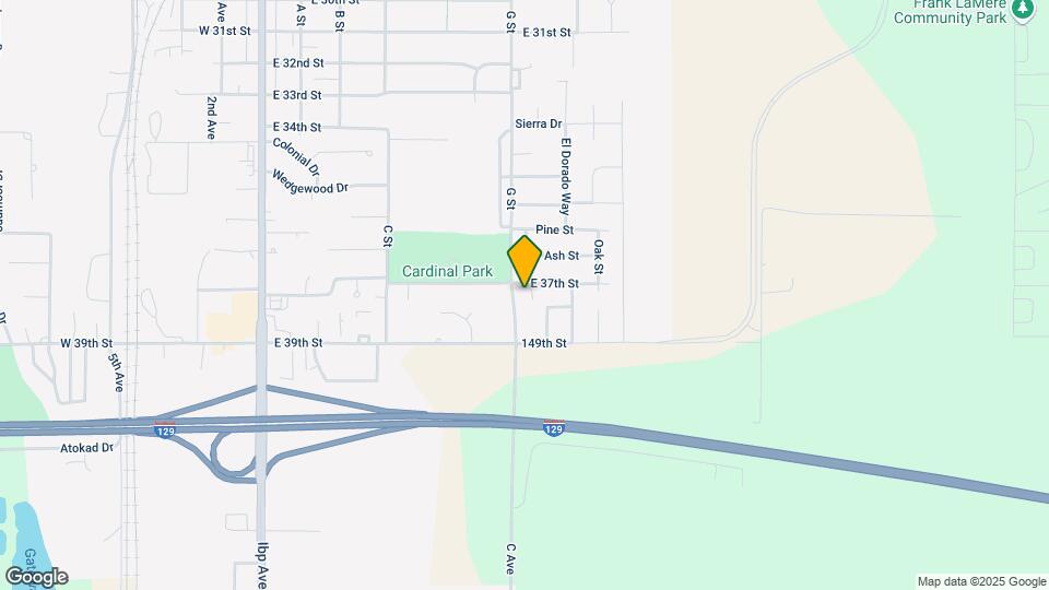 3800 Cedar St Map and Location Details