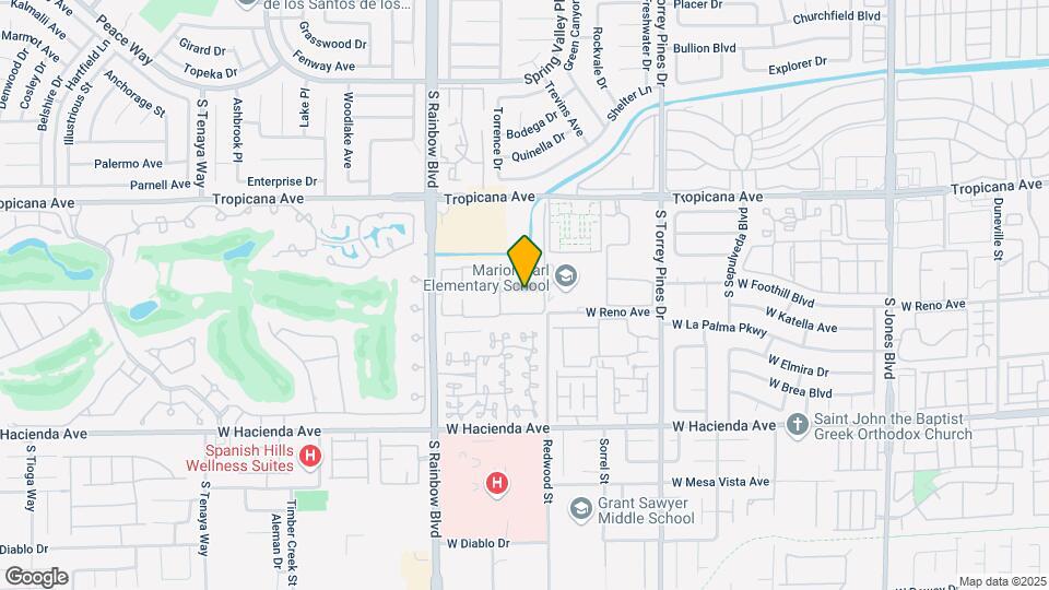 5044 S Rainbow Blvd Mapa y Detalles de la Ubicación