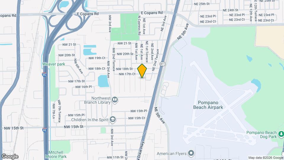 1700 N Cypress Rd Map and Location Details