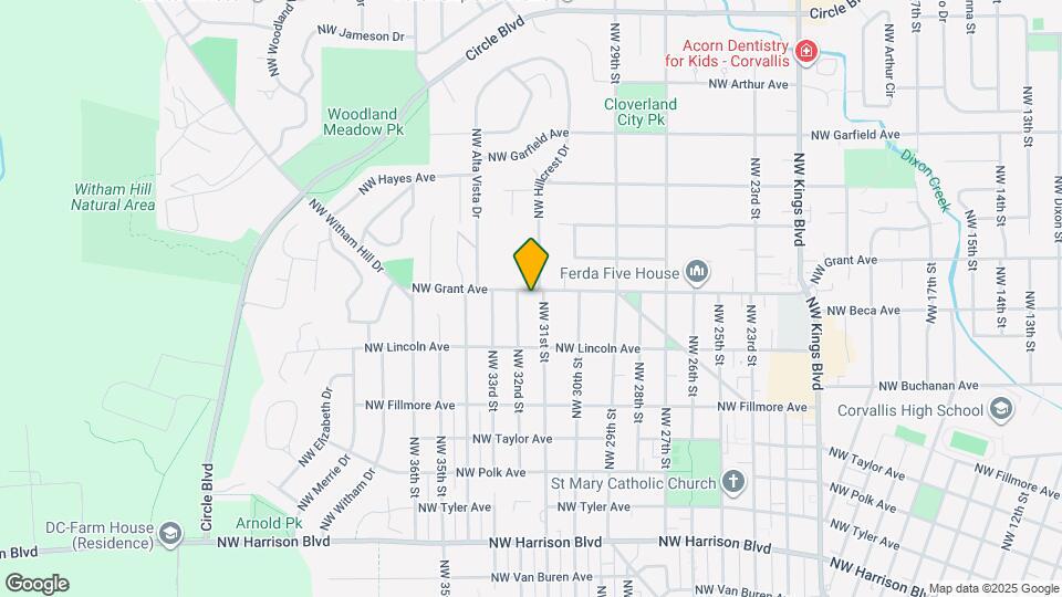 3140 NW Grant Ave Map and Location Details