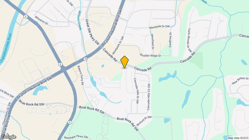 285 Cascade Rise Ct SW Map and Location Details