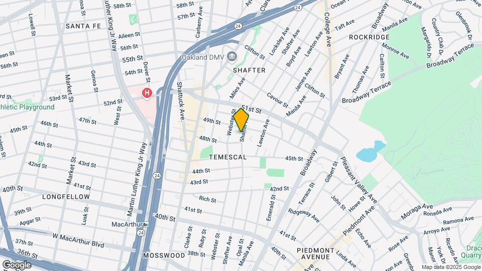4833 Shafter Ave Mapa y Detalles de la Ubicación