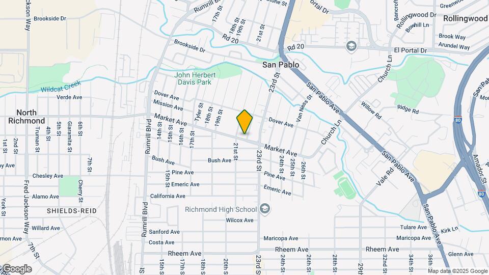 2133 Market Ave Mapa y Detalles de la Ubicación