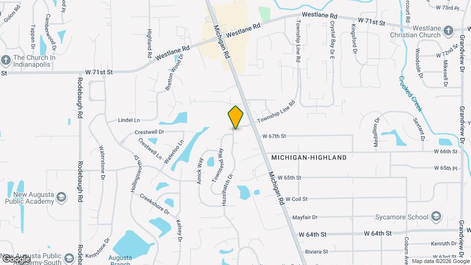 6731 Hazelhatch Dr Map and Location Details