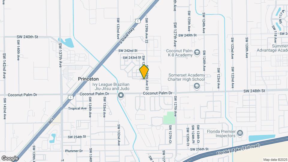 24600 SW 129th Ave Mapa y Detalles de la Ubicación