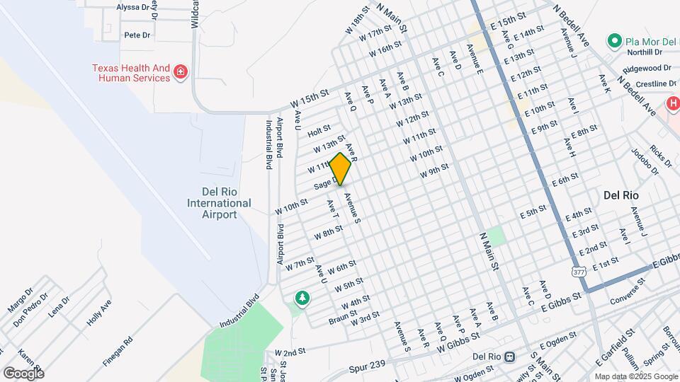 1108 Avenue S Map and Location Details