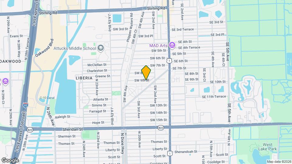 237 SW 9th St Map and Location Details