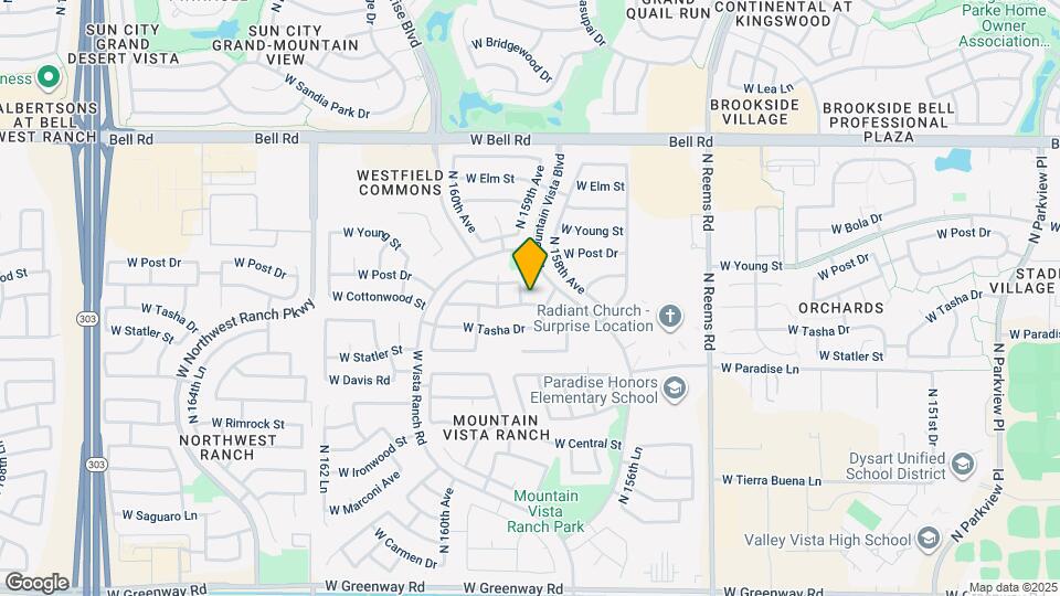 15890 W Cottonwood St Map and Location Details
