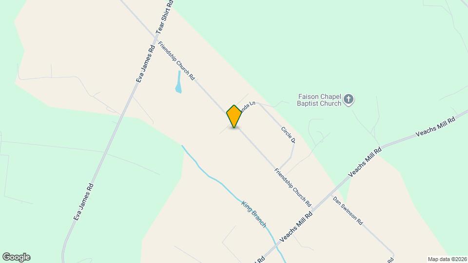 239 Friendship Church Rd Map and Location Details