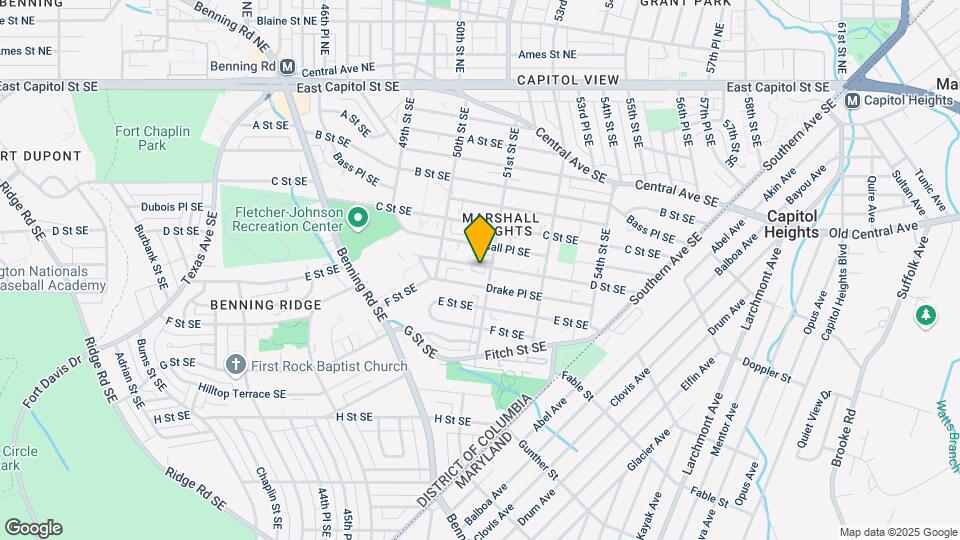 5047-5049 D St SE Mapa y Detalles de la Ubicación