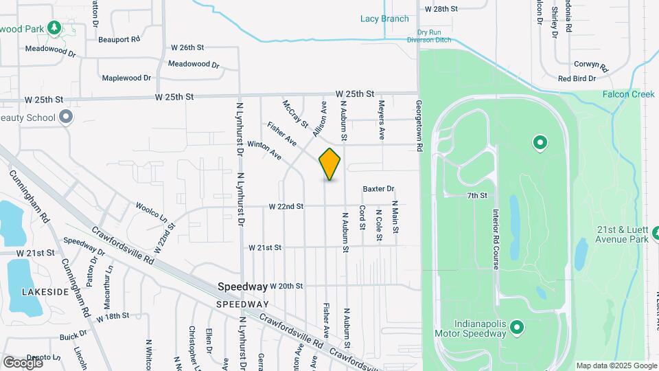 2219 Fisher Ave Map and Location Details