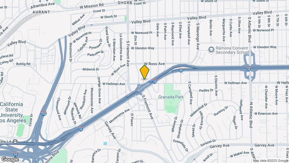 2016-2022 S Primrose Ave Map and Location Details