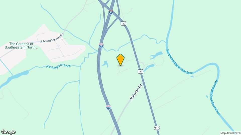 403 S Alligator Ln Map and Location Details