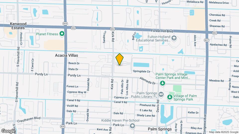 2000 Springdale Blvd Map and Location Details